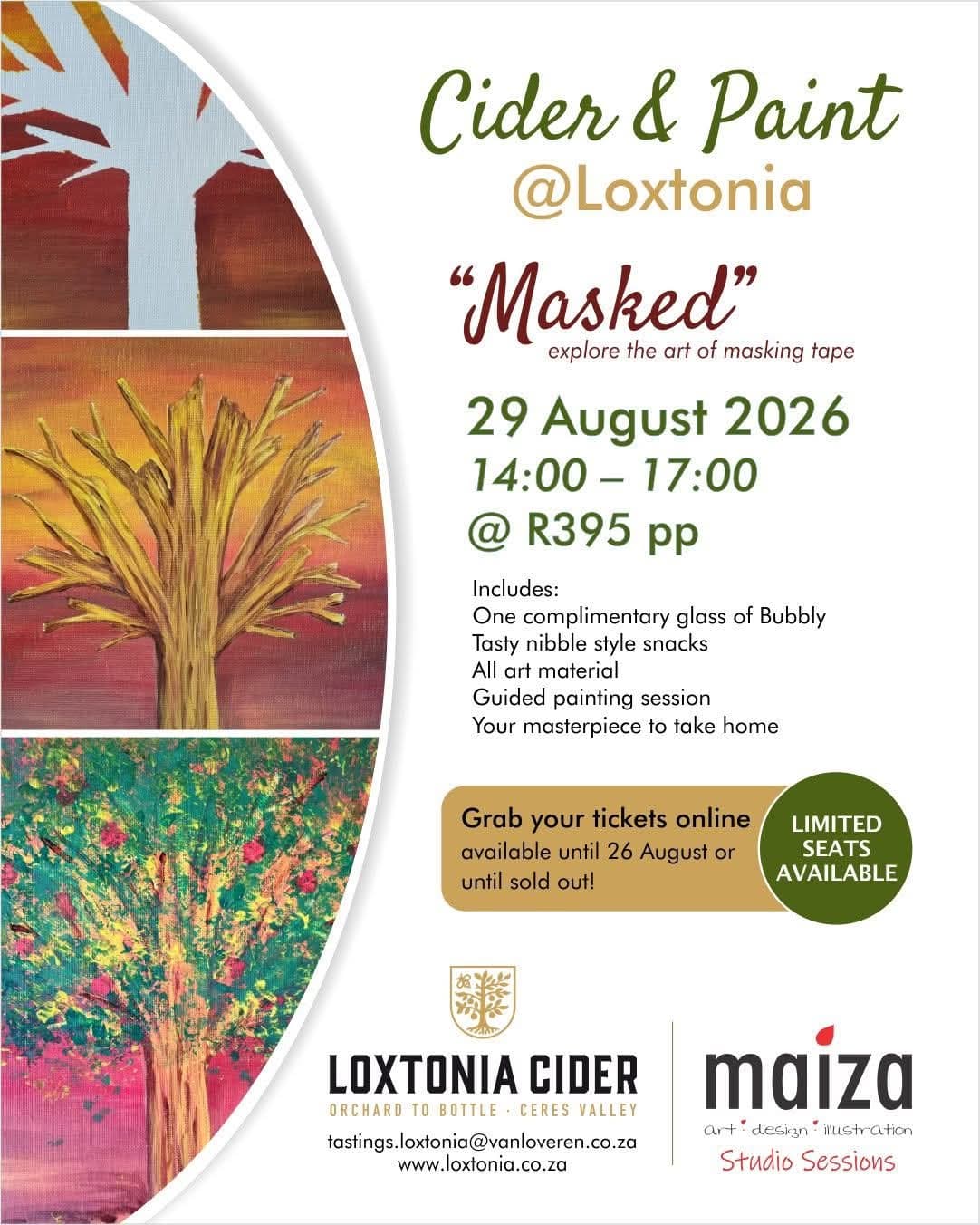 Cider and paint Loxtonia 29 Aug