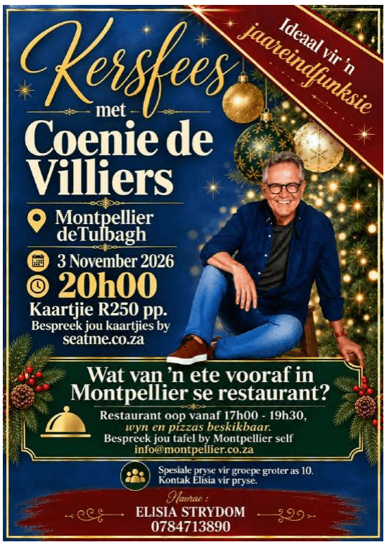 Kersfees met Connie De villiers